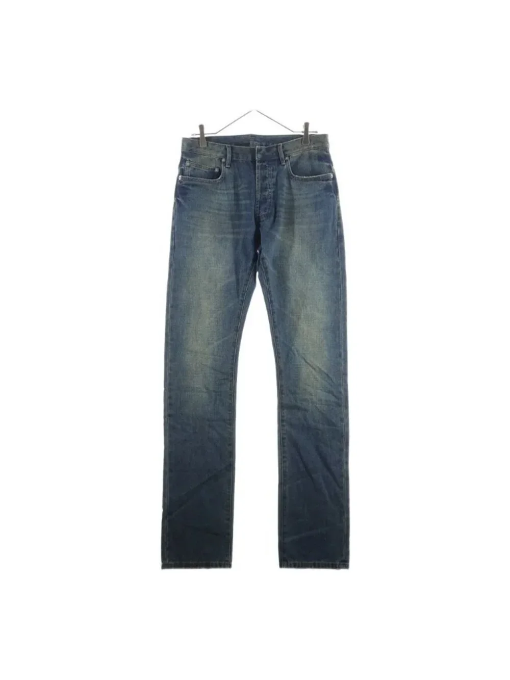 Dior Homme Beck Era Rust Denim Pants Indigo